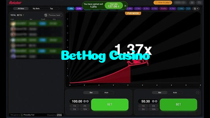 making first deposit on BetHog Casino website using local payment methods in Pakistan